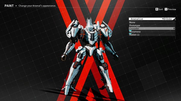 DAEMON X MACHINA - Arsenal - "Crusader" for steam