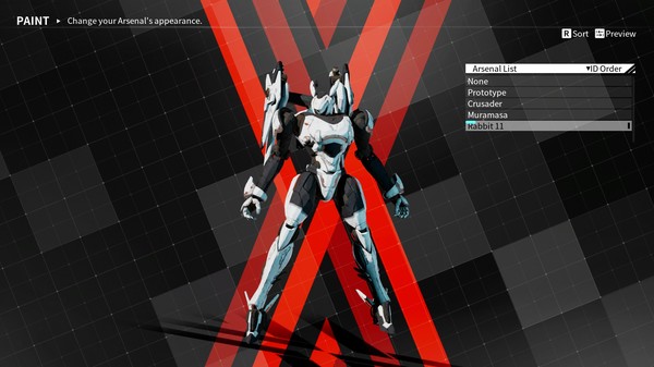 DAEMON X MACHINA - Arsenal - "Rabbit 11" for steam
