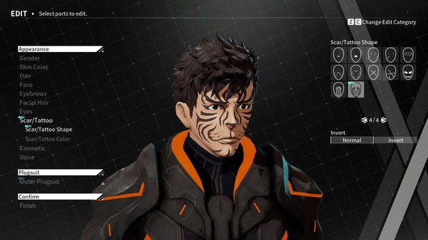 DAEMON X MACHINA - Outer Facial Features Bundle 1 for steam