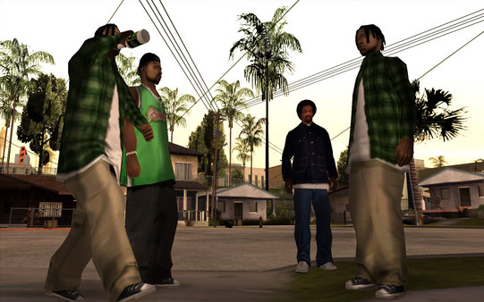 Grand Theft Auto: San Andreas (GTA SA) скриншот