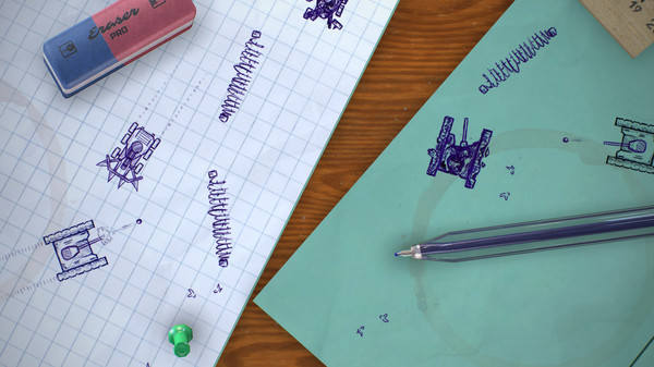 PAPER TANKS game for Linux 1