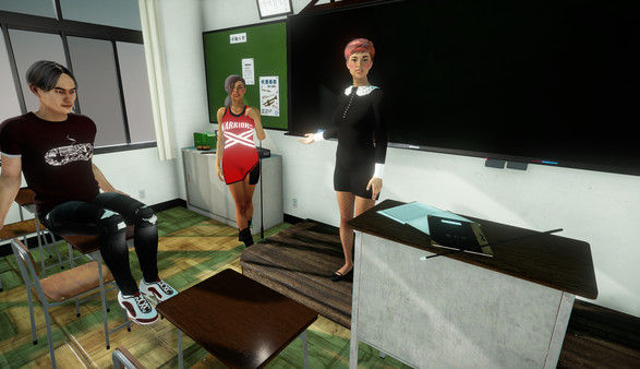 скриншот School for 3D Visual Novel Maker 2