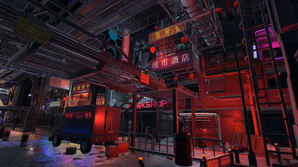 скриншот Dark city builder for 3D Visual Novel Maker 1