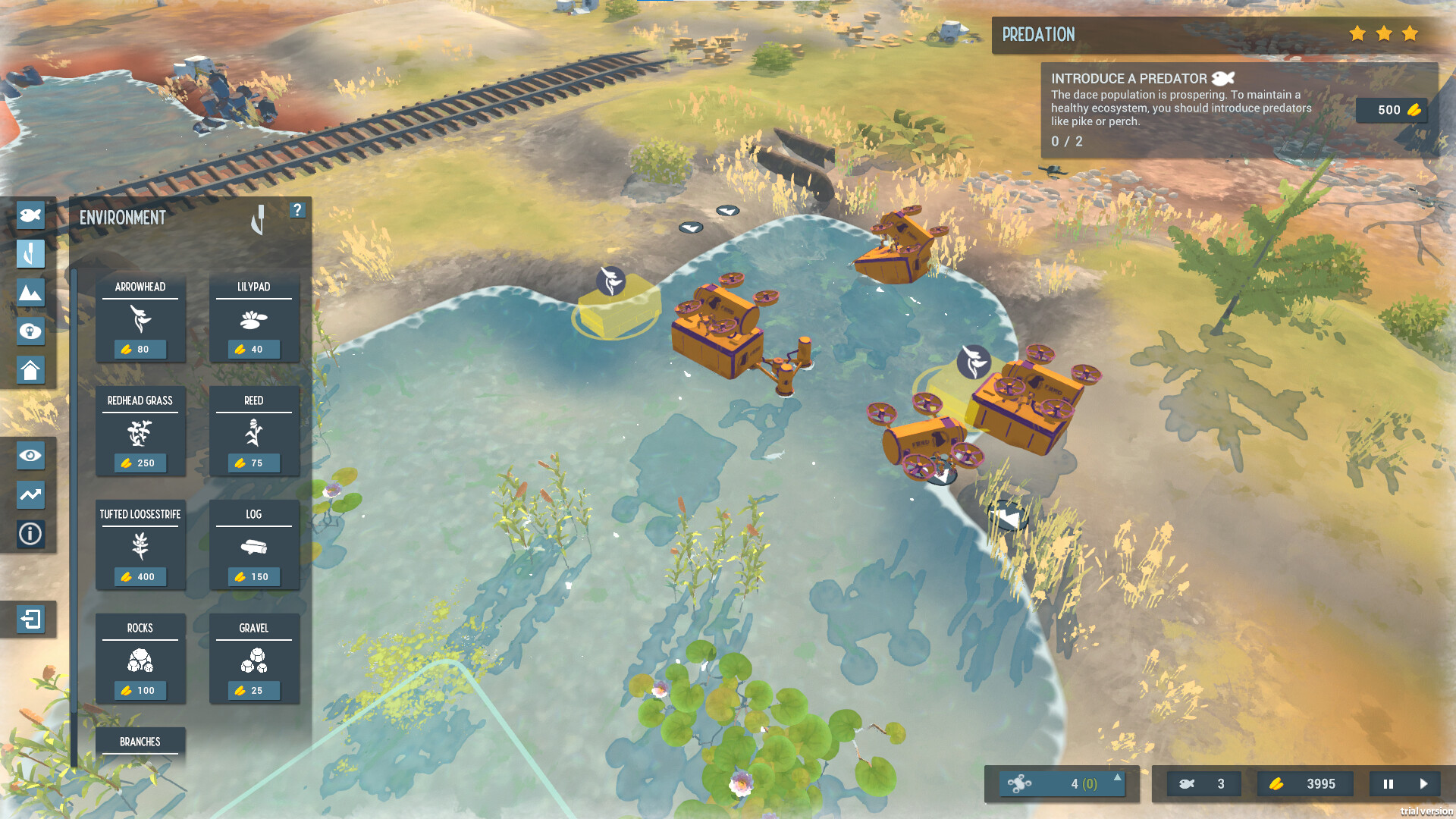 Among Ripples: Shallow Waters Demo #3