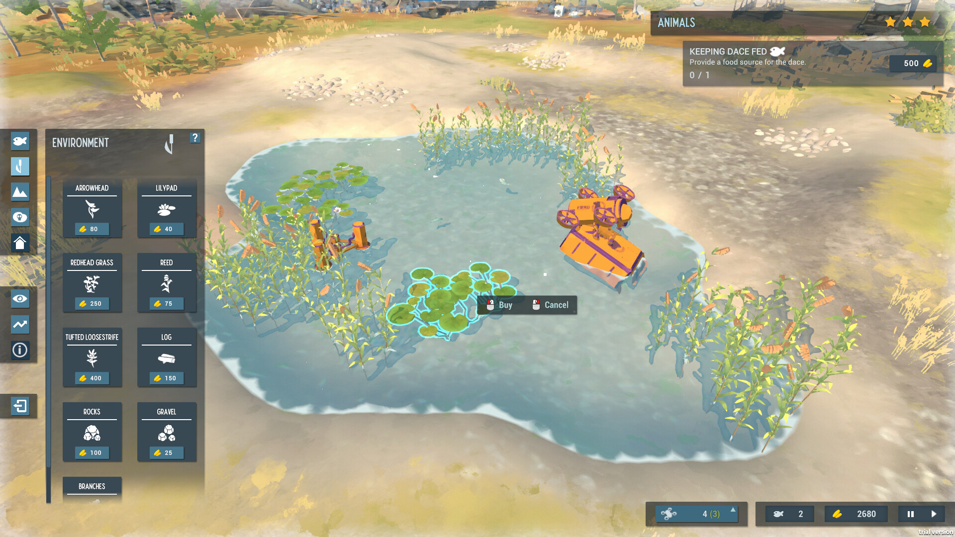 Among Ripples: Shallow Waters Demo #0