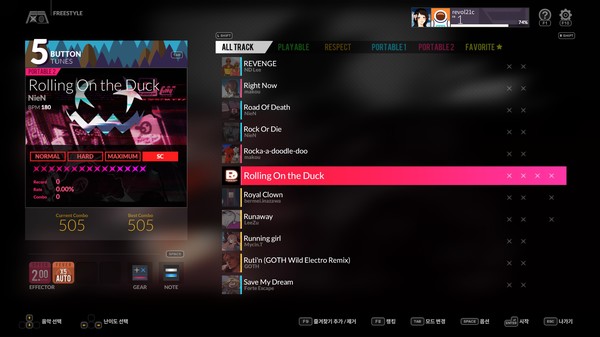 скриншот DJMAX RESPECT V - UNLOCK SONG PACK 3