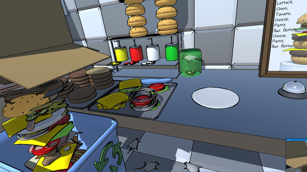 скриншот Blue Box Game: BurgerGame 2