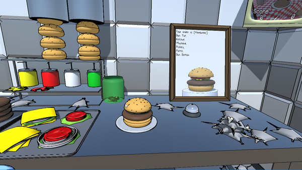 скриншот Blue Box Game: BurgerGame 3