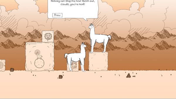 скриншот Blue Box Game: Llama Goes to Market 1