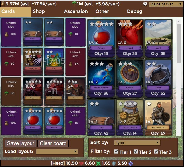 Creature Card Idle Demo #6