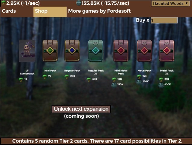 Creature Card Idle Demo #4