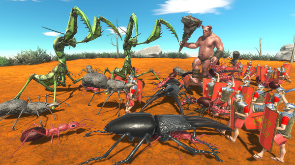 Screenshot of Animal Warfare Battle Simulator
