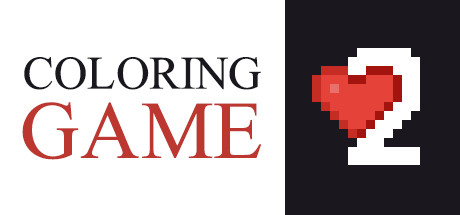 Steam header art for Coloring Game 2