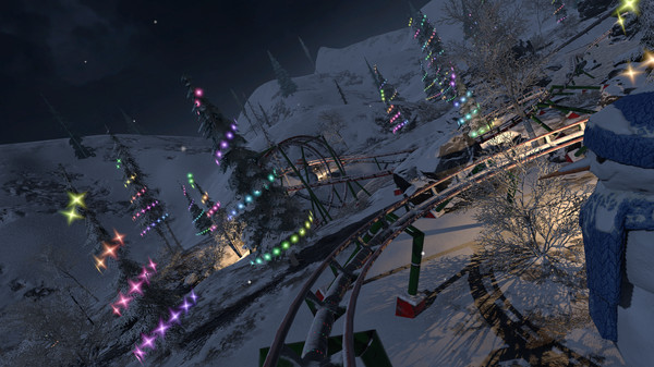 скриншот Epic Roller Coasters — North Pole 2
