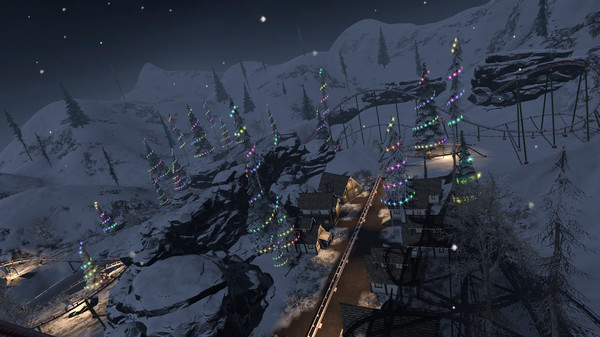 скриншот Epic Roller Coasters — North Pole 3
