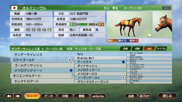 скриншот WP9 2020 牡馬三冠馬 購入権セット 全３頭 3