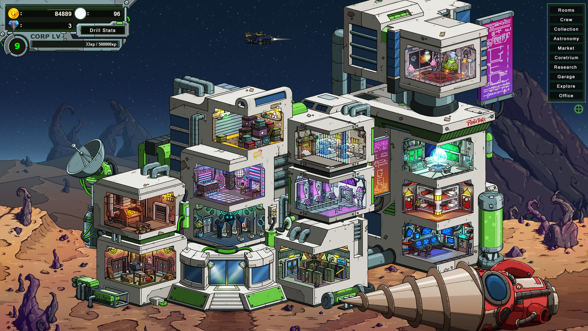 Geo 2 - Intergalactic Mining company by Windybeard Games — Kickstarter