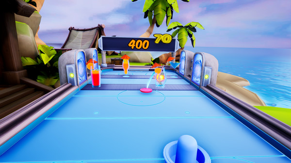 скриншот Tropical Air hockey 5