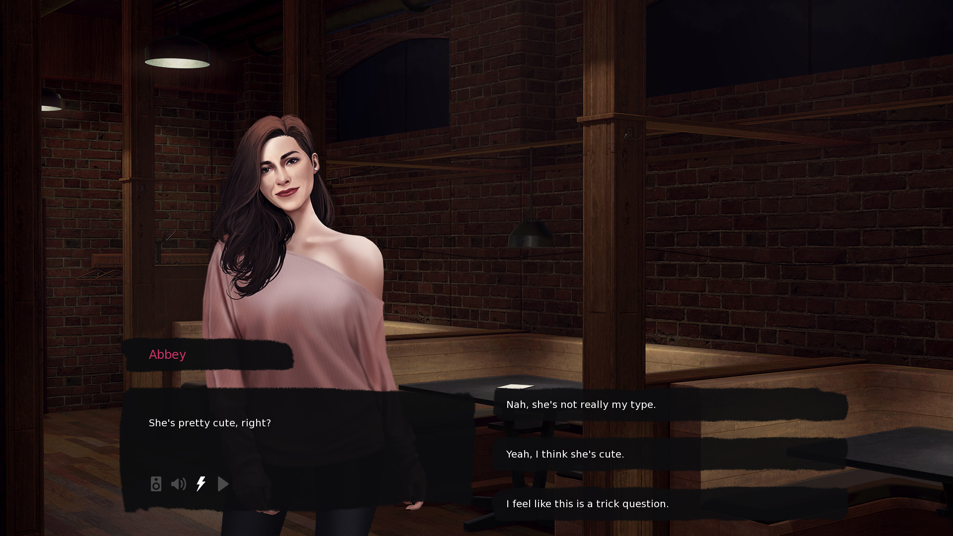 Drinks With Abbey - Donationware Tier 1 PC gameplay screenshot 2 of 5