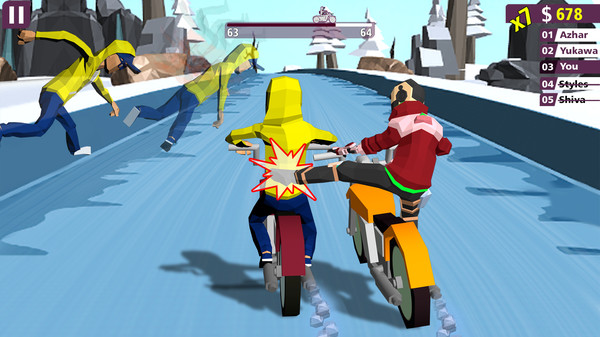 скриншот Racing Bike Fight 1