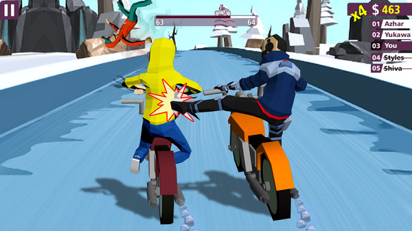 скриншот Racing Bike Fight 0