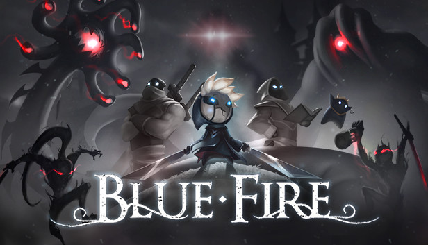 Imagen de la cápsula de "Blue Fire" que utilizó RoboStreamer para las transmisiones en Steam