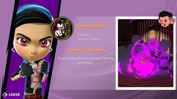 скриншот Super Kickers League: Goths and Vampires! 3