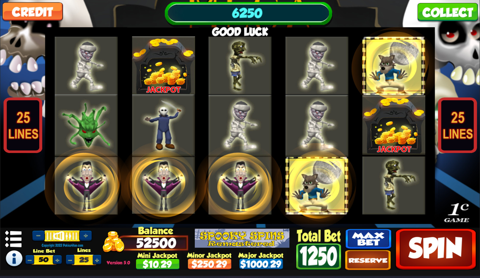 Spooky Spins Remastered. Casino Slot Simulations дата выхода