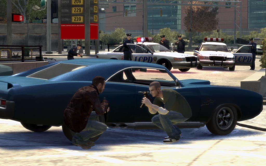 Grand Theft Auto IV: Liberty Visual is a new graphics total