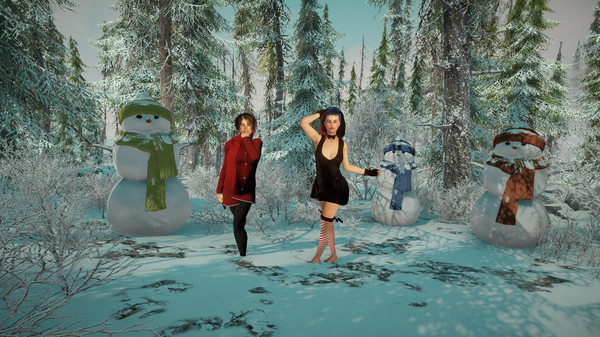 скриншот Winter for 3D Visual Novel Maker 0