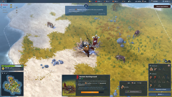 скриншот Northgard - Himminbrjotir, Clan of the Ox 2