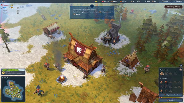 скриншот Northgard - Himminbrjotir, Clan of the Ox 1