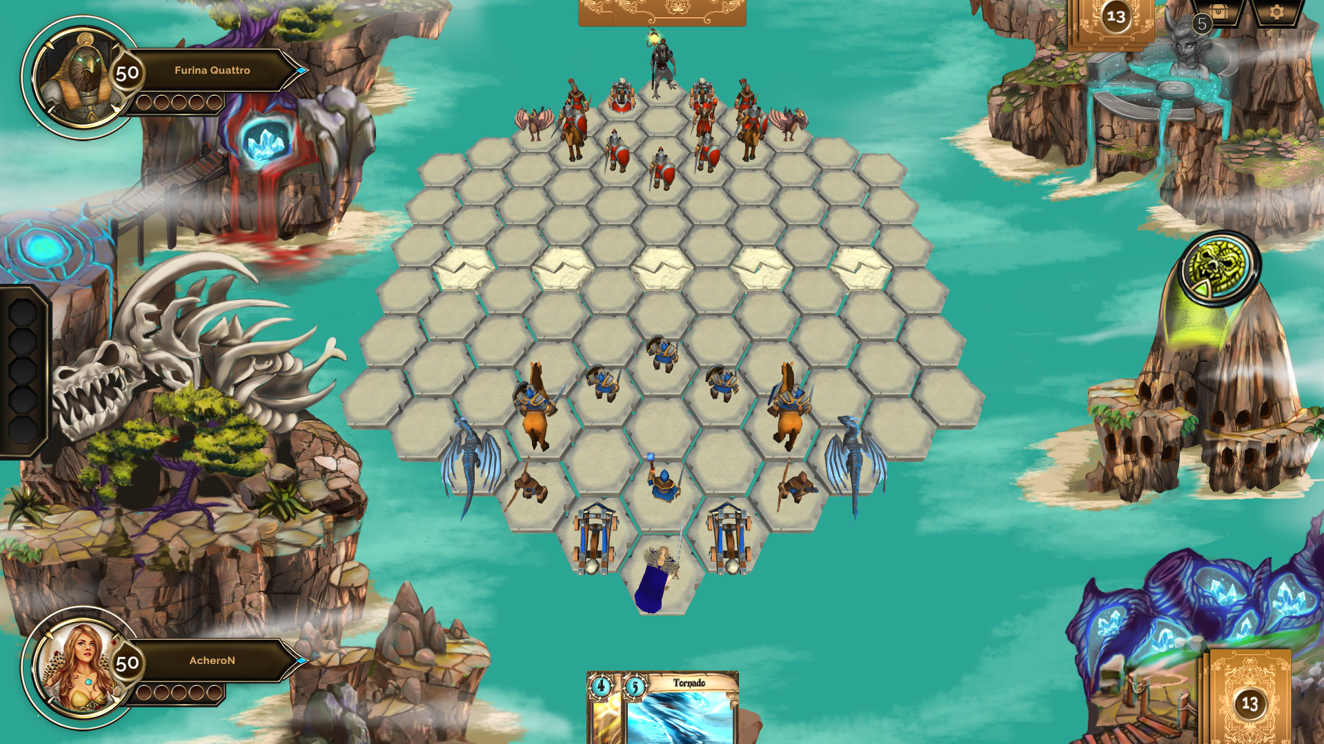 Age Of Cards - Ra's Chess Demo Featured Screenshot #1