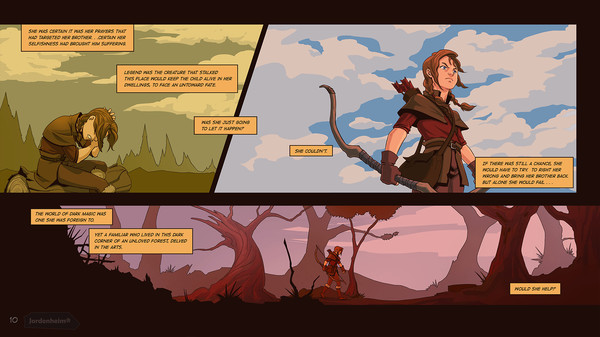 скриншот Legends of the Shroud - Volume 1 (PDF comic) 4
