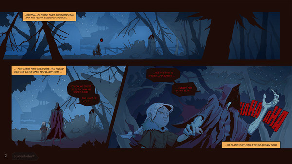 скриншот Legends of the Shroud - Volume 1 (PDF comic) 1
