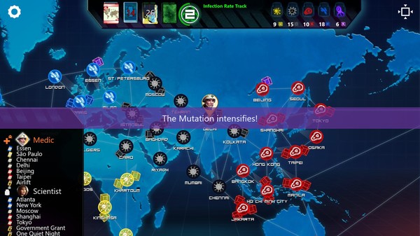 скриншот Pandemic - On the Brink: Mutation 2