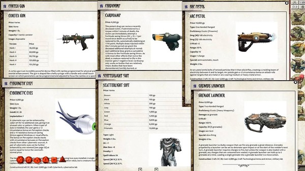 скриншот Fantasy Grounds - Pathfinder RPG - Technology Guide 5