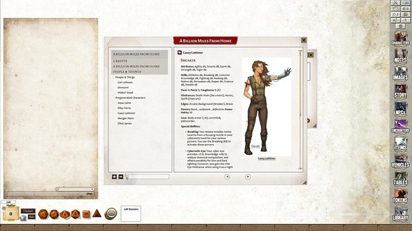 скриншот Fantasy Grounds - Deadlands Lost Colony: A Billion Miles from Home! 4