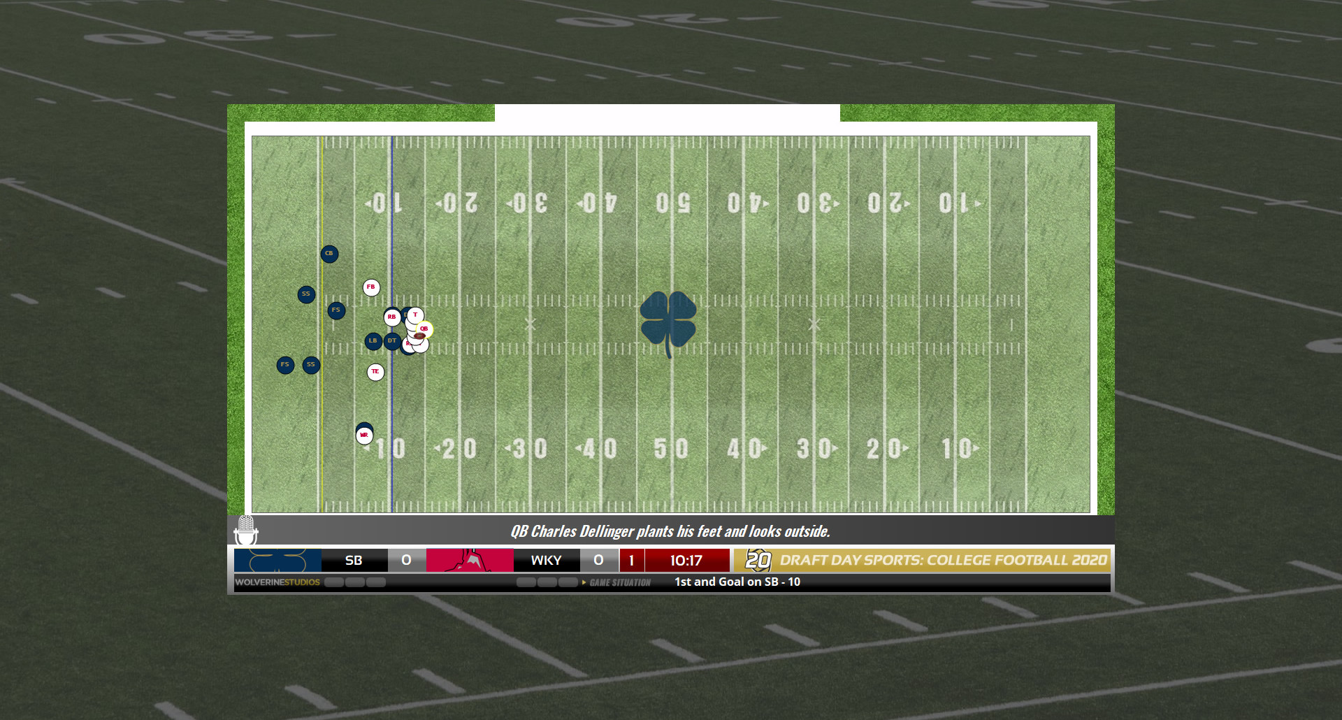 Draft Day Sports: College Football 2020 screenshot 1