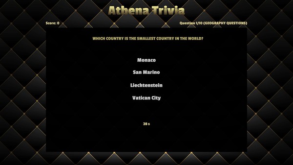 Скриншот из Athena Trivia