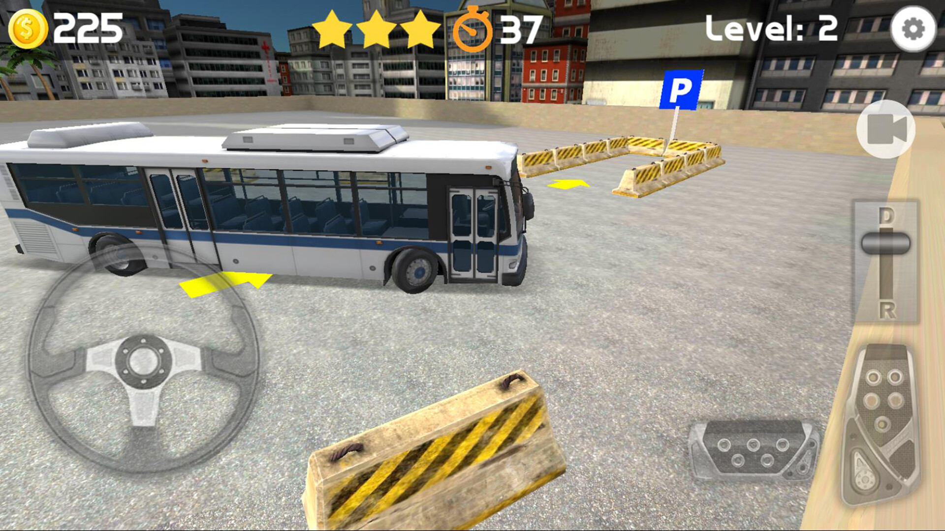 Bus Parking 3D 🕹️ 🏁