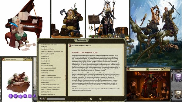 скриншот Fantasy Grounds - Pathfinder RPG - Unchained 1