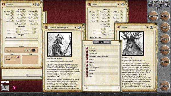 скриншот Fantasy Grounds - Lemurian Chronicles 1