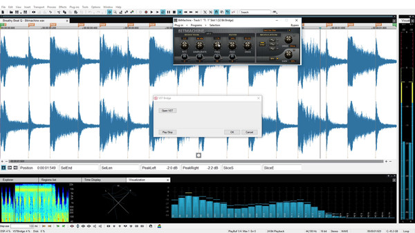 скриншот SOUND FORGE Audio Studio 14 Steam Edition 5