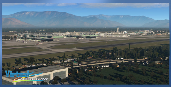 скриншот X-Plane 11 - Add-on: Aerosoft - SCEL Intl. Airport & Santiago City 2020 0