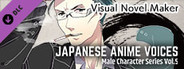 Visual Novel Maker - Japanese Anime Voices:Male Character Series Vol.5