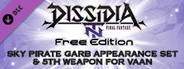 DFF NT: Sky Pirate Garb Appearance Set & 5th Weapon for Vaan