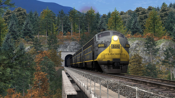 скриншот Train Simulator: Clinchfield Railroad: Elkhorn City - St. Paul Route Add-On 0