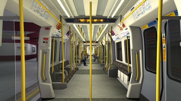 скриншот Train Simulator: London Underground S7+1 EMU Add-On 5