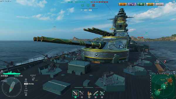 скриншот World of Warships — Bajie 1
